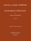 ハンガリー幻想曲・Op.35（フランツ・ドップラー）（フルート二重奏+ピアノ）【Ungarische Phantasie Op. 35】
