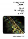 デュエット・Op.5・No.2（フリードリヒ・ルートヴィヒ・デュロン）（フルート二重奏）【Duets Op. 5 No. 2】