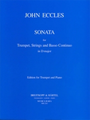 ソナタ・ニ長調（ジョン・エックレス）（トランペット+ピアノ）【Sonata in D major】