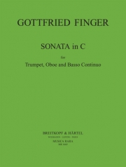 ソナタ・ハ長調（ゴットフリート・フィンガー） (オーボエ+トランペット+ピアノ）【Sonata in C】
