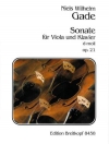 ソナタ・No.2・ニ短調・Op. 21（ニルス・ウィルヘルム・ゲーゼ）（ヴィオラ+ピアノ）【Sonata No. 2 in D minor Op. 21】