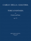 トスカ幻想曲・Op.171（カルロ・デッラ・ジャコーマ）（クラリネット+ピアノ）【Tosca Fantasia Op. 171】