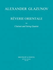 レヴリ・オリエンタル（アレクサンドル・グラズノフ） (クラリネット+弦楽四重奏）【Rêverie orientale】
