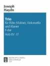 ピアノ・トリオ・ヘ長調・Hob XV:17（フランツ・ヨーゼフ・ハイドン） (フルート+チェロ+ピアノ）【Piano Trio in F major Hob XV:17】