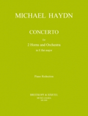 協奏曲・変ホ長調 (ミヒャエル・ハイドン)（ホルン二重奏+ピアノ）【Concerto in Eb major】