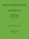 トランペット協奏曲・No.2・変ホ長調 (ヨハン・ウィルヘルム・ヘルテル)（トランペット+ピアノ）【Concerto No. 2 in Eb major】