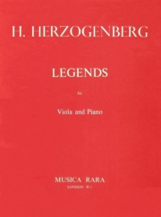 レジェンド・Op.62（ハインリヒ・フォン・ヘルツォーゲンベルク）（ヴィオラ+ピアノ）【Legends Op. 62】