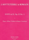 ソナタ・ニ長調・Op.2・No.1 (ジャック・オトテール)（フルート+ピアノ）【Suite in D major Op. 2 No. 1