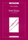 3つのデュオ（フェリックス・フーバー）（フルート二重奏）【3 Duos】