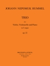 ピアノ・トリオ・ヘ長調・Op.22（ヨハン・ネポムク・フンメル）（弦楽二重奏+ピアノ）【Piano Trio in F major Op.22】
