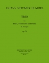 トリオ・Op.78・イ長調（ヨハン・ネポムク・フンメル） (フルート+チェロ+ピアノ）【Trio Op. 78 in A major】
