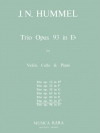 ピアノ・トリオ・変ホ長調・Op.93（ヨハン・ネポムク・フンメル）（弦楽二重奏+ピアノ）【Piano Trio in Eb major Op. 93】