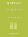 ピアノ・トリオ・変ホ長調・Op.96（ヨハン・ネポムク・フンメル）（弦楽二重奏+ピアノ）【Piano Trio in Eb major Op. 96】