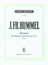 クラリネット協奏曲・No.1・変ホ長調（ヨーゼフ・フリードリヒ・フンメル）（クラリネット+ピアノ）【Clarinet Concerto No. 1 in Eb major】