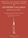 ソナタ・ニ長調・No. XII/5 (ジュゼッペ・ヤッキーニ)（トランペット+ピアノ）【Sonata in D No. XII/5】