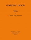 トリオ（ゴードン・ジェイコブ） (クラリネット+ヴィオラ+ピアノ）【Trio】
