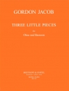 3つの小品（ゴードン・ジェイコブ） (木管二重奏）【3 Small Pieces】