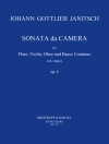 室内ソナタ・ハ長調・Op.4（ヨハン・ゴットリープ・ヤーニチュ）（ミックス三重奏+ピアノ）【Sonata da Camera in C major Op. 4】