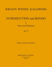 序奏とロンド・Op.51（ヨハン・ヴェンツェル・カリヴォダ）（ホルン+ピアノ）【Introduction and Rondo Op. 51】
