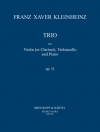 トリオ・変ホ長調・Op.13（フランツ・クサヴァー・クラインハインツ）（弦楽二重奏+ピアノ）【Trio in E flat major Op. 13】