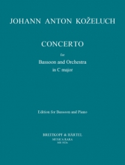 協奏曲・ハ長調（ヨハン・アントニン・コジェルフ）（バスーン+ピアノ）【Concerto in C major】