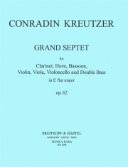 大七重奏曲・変ホ長調・Op.62（コンラディン・クロイツァー） (ミックス七重奏）【Grand Septet in Eb major Op. 62】