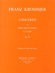 協奏曲・ヘ長調・Op.52（フランツ・クロンマー）（オーボエ+ピアノ）【Concerto in F major Op. 52】