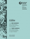 3つのカデンツァ（マイケル・キューン） (フルート+ハープ）【3 Cadenzas to Mozart's Concerto in C major K. 299 (297c)】