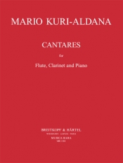 カンタレス（マリオ・クーリ・アルダーナ） (木管二重奏+ピアノ）【Cantares】