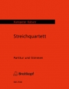 弦楽四重奏曲（ハンスペーター・キブルツ）（弦楽四重奏）（スコアのみ）【String Quartet】
