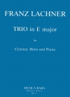 トリオ・変ホ長調（フランツ・ラハナー） (クラリネット+ホルン+ピアノ）【Trio in E major】