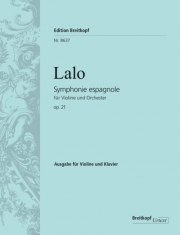 スペイン交響曲・Op.21（エドゥアール・ラロ）（ヴァイオリン+ピアノ）【Symphonie espagnole Op. 21】