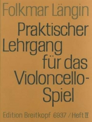 漸進的な練習曲・Vol.4（フォルクマー・ランギン）（チェロ）【Lehrgang Violoncellospiel  Vol. 4】