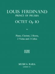 八重奏曲・ヘ長調（ルイ・フェルディナント・フォン・プロイセン） (ミックス七重奏+ピアノ）【Octet in F major】