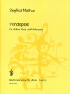 ウィンドシュピエール（ジークフリート・マットゥス）（弦楽三重奏）【Windspiele】