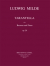 タランテラ・Op.20（ルートヴィヒ・ミルデ）（バスーン+ピアノ）【Tarantella Op. 20】