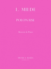 ポロネーズ（ルートヴィヒ・ミルデ）（バスーン+ピアノ）【Polonaise】