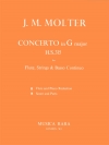 フルート協奏曲・ト長調・H.S. 315 (ヨハン・メルヒオール・モルター)（フルート+ピアノ）【Flute Concerto in G major H.S. 315】