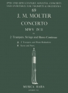協奏曲・ニ長調・No.5・MWV IV 11（ヨハン・メルヒオール・モルター）（トランペット二重奏+ピアノ）【Concerto in D No. 5 MWV IV 11】