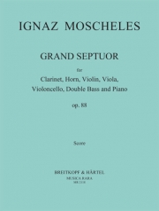大七重奏曲・ニ長調・Op.88（イグナーツ・モシェレス） (ミックス六重奏+ピアノ）【Grand Septuor in D major Op. 88】