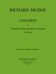 トランペット協奏曲・ニ長調 (リヒャルト・ムッゲ)（トランペット+ピアノ）【Concerto in D major】
