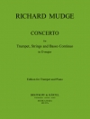 トランペット協奏曲・ニ長調 (リヒャルト・ムッゲ)（トランペット+ピアノ）【Concerto in D major】