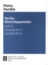 6つの弦楽四重奏曲・Vol.3（ピエトロ・ナルディーニ）（弦楽四重奏）【6 String Quartets Volume 3: in G major, Eb major】