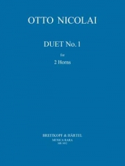 デュエット・No.1 (オットー・ニコライ)（ホルン二重奏）【Duet No. 1】