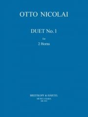 デュエット・No.1 (オットー・ニコライ)（ホルン二重奏）【Duet No. 1】