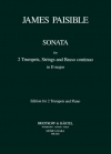 ソナタ・ニ長調（ジャック・ペジブル）（トランペット二重奏+ピアノ）【Sonata in D major】