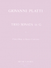 トリオ・ソナタ・ト長調（ジョヴァンニ・ベネデット・プラッティ） (木管二重奏+ピアノ）【Trio Sonata in G】