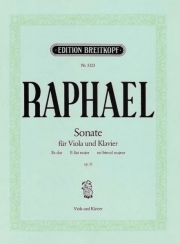 ソナタ・変ホ長調・Op.13（ギュンター・ラファエル）（ヴィオラ+ピアノ）【Sonata in Eb major Op. 13】