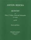 五重奏曲・ヘ長調・Op.107（アントン・ライヒャ） (オーボエ+弦楽四重奏）【Quintet in F major Op.107】