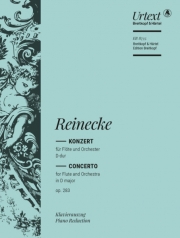 フルート協奏曲・ニ長調・Op.283 (カール・ライネッケ)（フルート+ピアノ）【Flute Concerto in D major Op. 283】